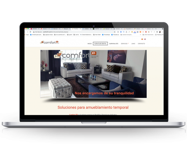 diseño-web-comfortfr-furniture-rental-rossdesign